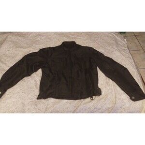 Street & Steel Men’s Motorcycle Jacket Size Medium Lined GREAT condition